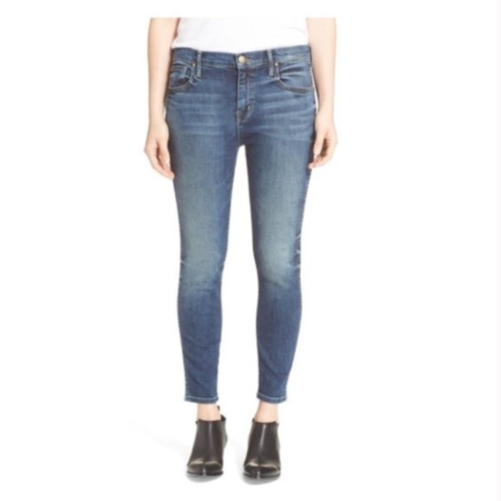 THE GREAT The Almost Skinny Ankle Jean Med Wash 27
